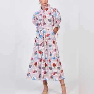 Hunter Bell Floral Print Maxi Dress